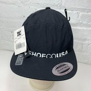 DC Shoe Co.  Crockeye Arch Shape Black Hat Cap Men's One Size‎ NWT
